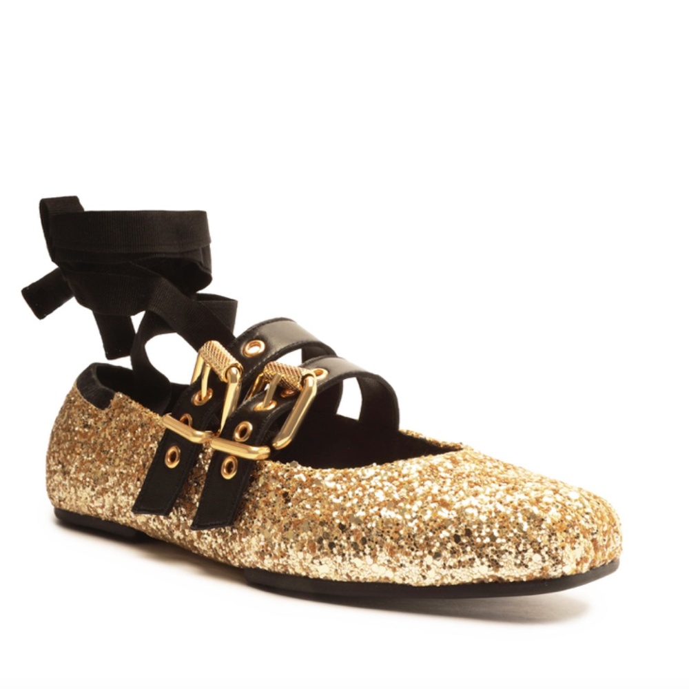SCHUTZ Raika Glam Flat